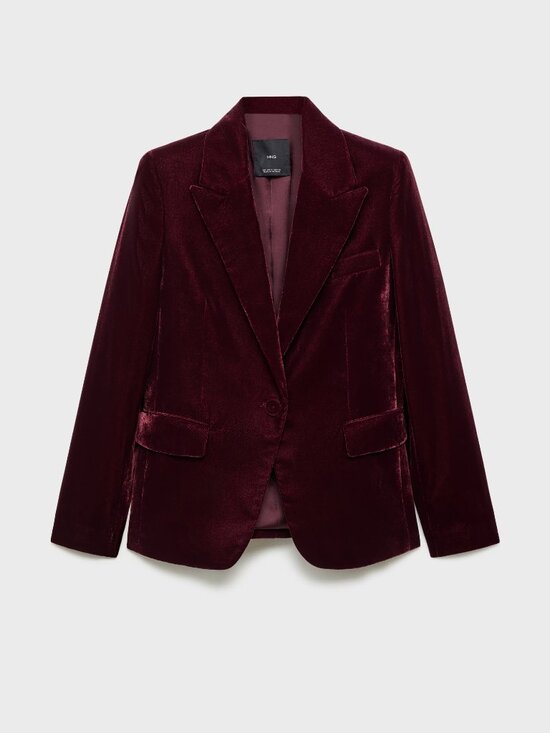 Mango velvet blazer - Picture 2 of 4